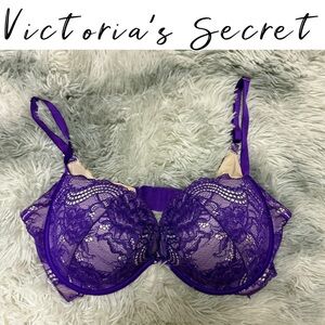 💰LAST CHANCE 💰Victoria's Secret Purple Lace Bra